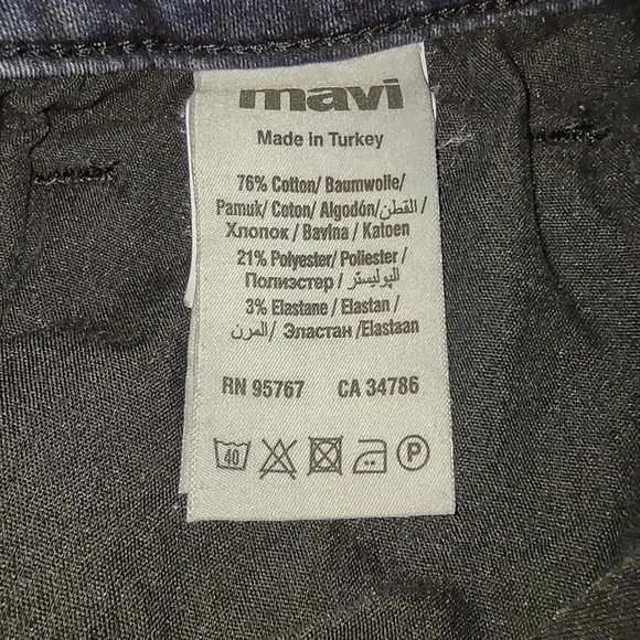 Mavis Alexa Women's Size 12 Blue Mid-Rise Skinny Jeans Y2k Skater - Picture 4 of 8